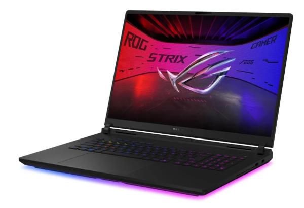 фото Ноутбук ASUS ROG Strix Scar 18 G835LXG-TQ530W 18" (Intel Core Ultra 9, 64Гб DDR5, SSD 1 Тб, GeForce RTX 5090, Windows 10 Домашняя) Черный [90NR0LF1-M00SN0]