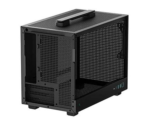 

Корпус mini-ITX Deepcool CH160 MESH без БП, боковая панель из закалённого стекла, 2*USB 3.0, USB Type-C, CH160 MESH