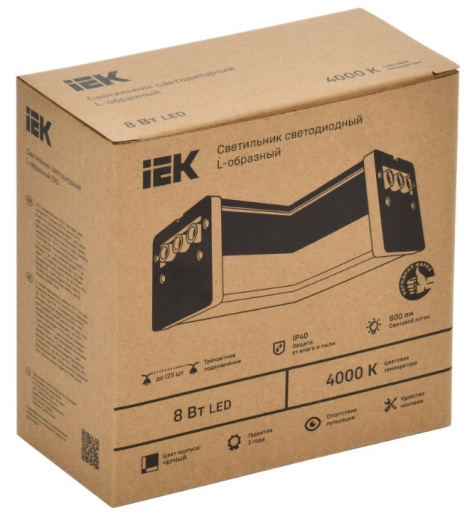 фото Светильник светодиодный IEK LT-LDCK-L-1010-08-40-K02 в Уфе