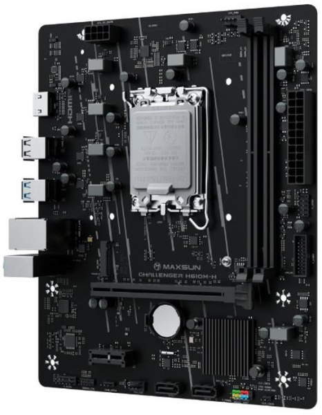 фото Материнская плата mATX MAXSUN MS-Challenger H610M-H V1 в Уфе