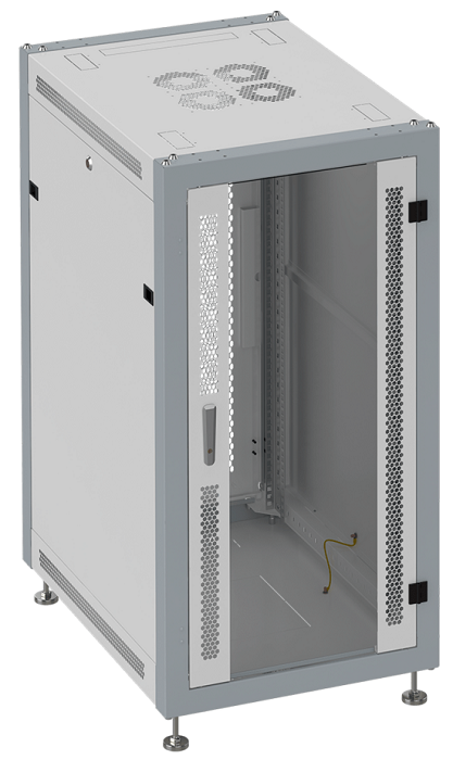 

Шкаф напольный 19", 18U SYSMATRIX SL 6618.714 600x600x935mm (ШхГхВ) передняя дверь стеклянная, задняя дверь двухстворчатая перфорированная, поворотная, SL 6618.714