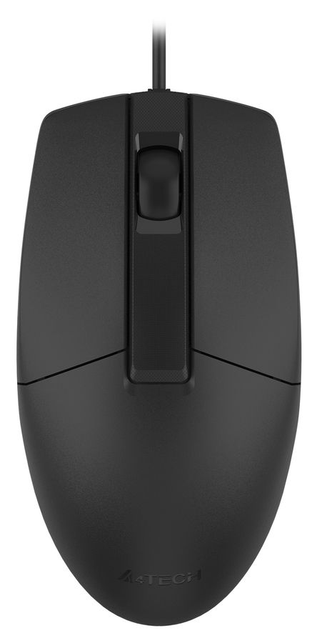 

Мышь A4Tech OP-330S черный оптическая (1000dpi) silent USB (3but) 1530241, OP-330S