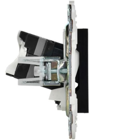 фото Розетка компьютерная двойная IEK SK-K20-1-K02 в Уфе
