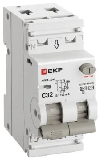 фото Автомат дифференциальный EKF D63N26E32C100 в Уфе