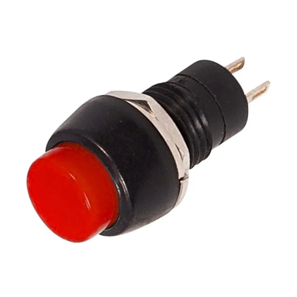 

Выключатель Rexant 36-3070 кнопка 250V 2А (2с) ON-OFF красная Micro (PBS-20А), 36-3070