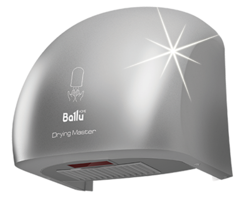 

Сушилка для рук Ballu BAHD-2000DM silver, BAHD-2000DM