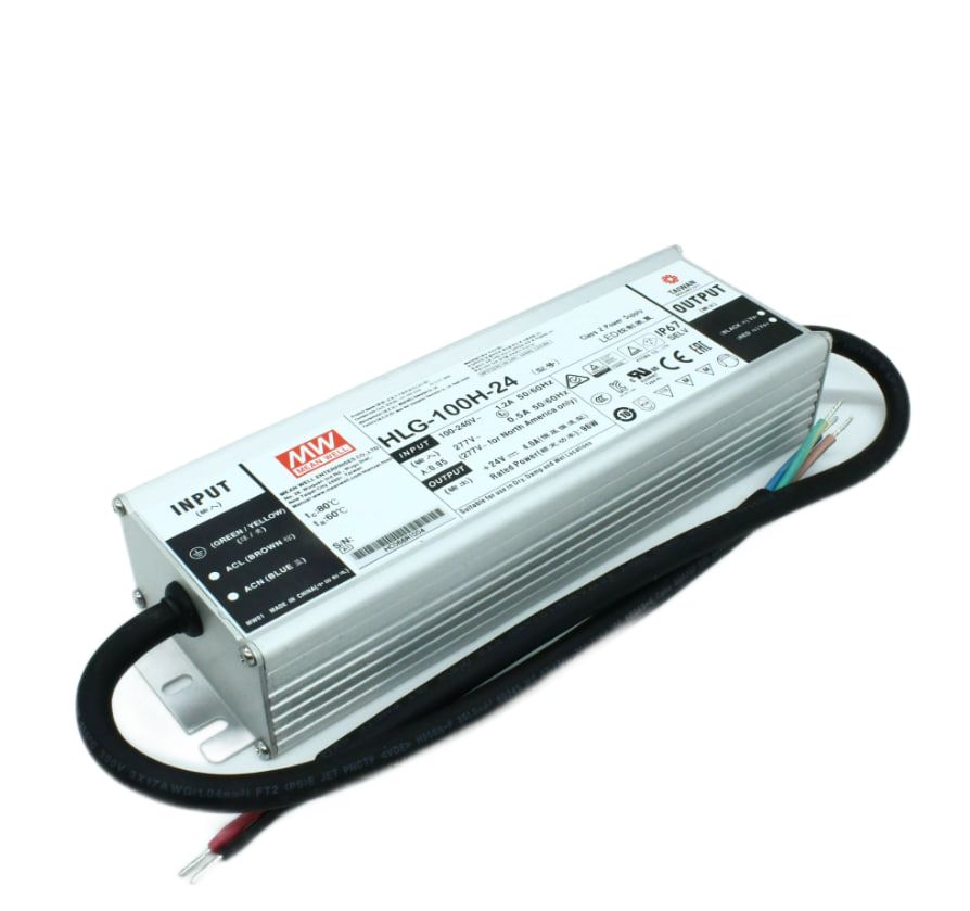 

Драйвер светодиодный Mean Well HLG-100H-24, HLG-100H-24
