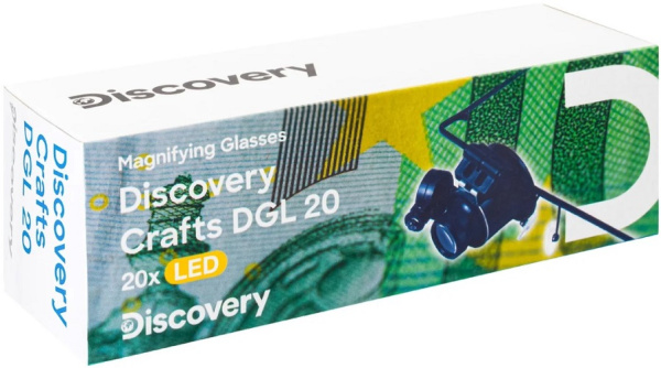 фото Лупа  Levenhuk Discovery Crafts DGL 20 в Казани