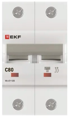фото Автоматический выключатель  EKF mcb47125-2-80C в Челябинске