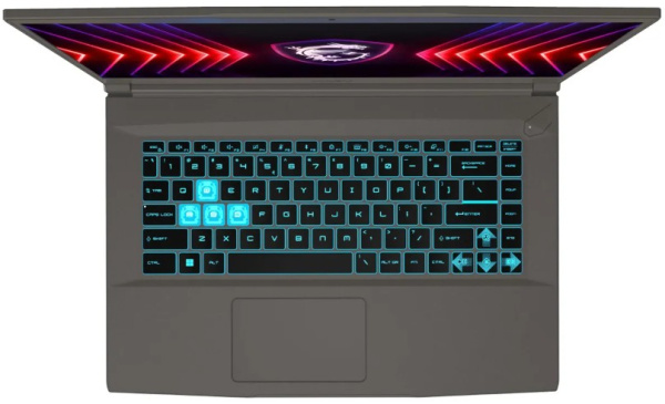 фото Ноутбук  MSI Thin 15 B13UCX-2649XRU в Уфе 15.6 ", Core i5, 8 Гб RAM, 512 Гб SSD, GeForce RTX 2050, Серый