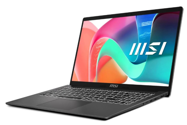 фото Ноутбук MSI Modern 15 F1MG-1072XRU 15.6" (Intel Core 5, 16Гб DDR4, SSD 512 Гб, Iris Xe Graphics, Windows 11 Профессиональная) Серый [9S7-15S111-1072_Win11Pro]