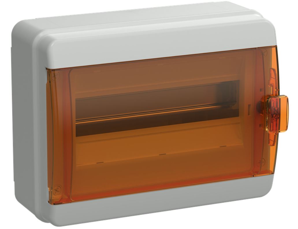 

Бокс IEK TF5-KP72-N-12-65-K03-K09 TEKFOR пластиковый КМПн-12 IP65 оранжевая прозрачная дверь, TF5-KP72-N-12-65-K03-K09