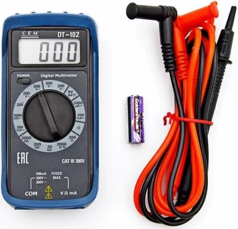 фото Мультиметр цифровой CEM DT-102 в Волгограде