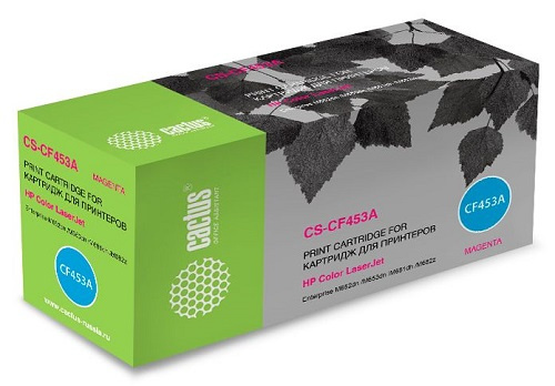 Изображение товара Картридж Cactus CS-CF453A для HP Color LJ Enterprise M652dn M653dn M681dh желтый