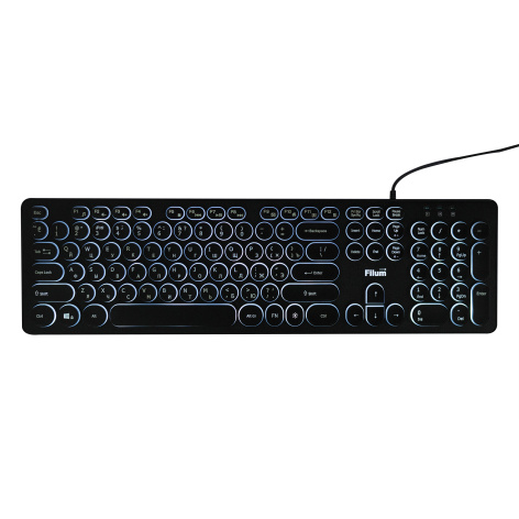 фото Мембранная клавиатура Filum FL-KB30-BK, USB, Черный [FL-KB30-BK] в Красноярске