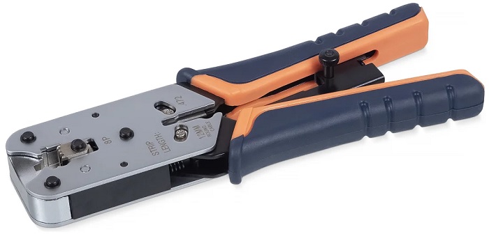 

Инструмент SYSMATRIX HT L2182R обжимной для RJ-45 (8р8с), профессиональный, HT L2182R