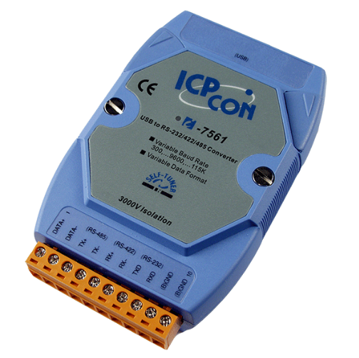 

Преобразователь ICP DAS I-7561 USB TO RS-232/422/485 Converter, I-7561