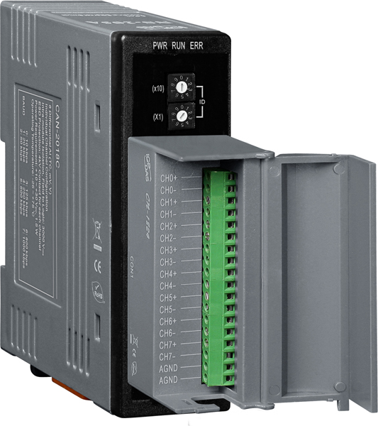

Модуль ICP DAS CAN-2018D/S CR DeviceNet Slave Module of 8-channel Thermocouple Input Include CAN-2018D module and a CN-, CAN-2018D/S CR