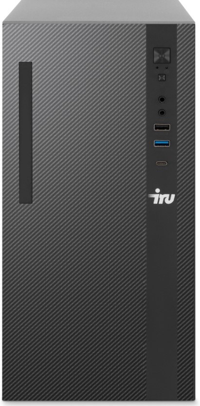 

Компьютер iRu 310SC MT 2059347 i5-12400/16GB/512GB SSD/UHD Graphics 730/GbitEth/200W/Win11Pro/black, 310SC MT