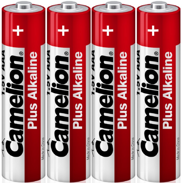 

Батарейка Camelion LR03-SP4 Alkaline LR03/AAA, 1,5 В, 1250 мА.ч, 4 шт в упаковке, LR03-SP4