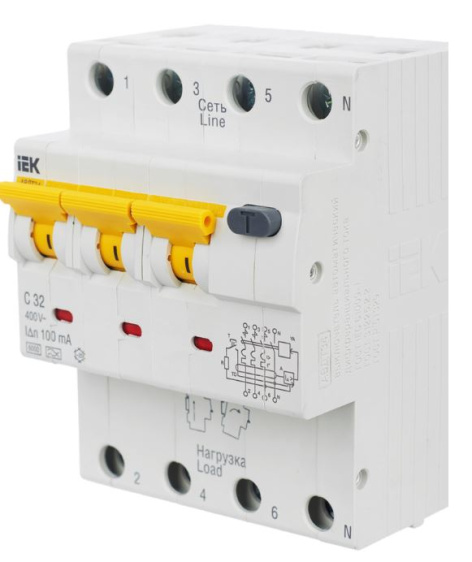 фото Автомат дифференциальный IEK MAD22-6-032-C-100 в Красноярске