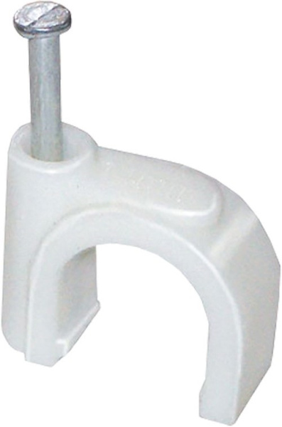 Изображение товара Скоба IEK USK11-12-020 для крепления кабелей 12 мм 20 шт