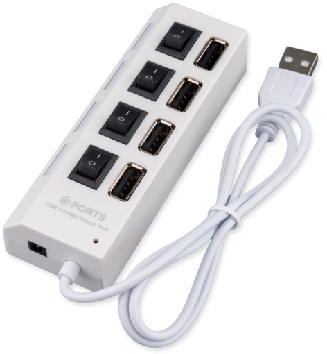 фото Разветвитель USB 2.0 Gembird UHB-243-ADW в Перми