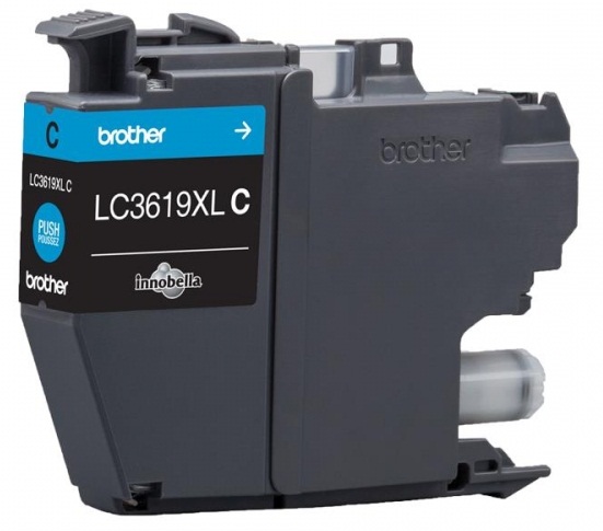 

Картридж Brother LC3619XLC Brother LC-3619XLC для MFCJ3530/3930 голубой (1500стр), LC3619XLC