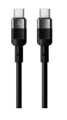 

Кабель интерфейсный AccesStyle CC50-T100 Black Type C - Type C, Сила тока: 5А; Длина: 100 см; Оплётка: ТПУ, CC50-T100 Black