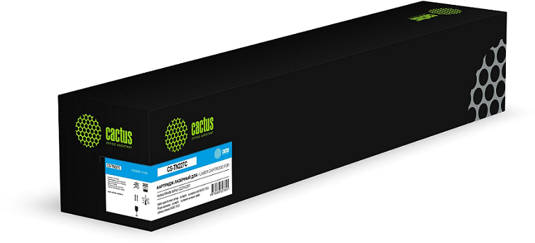 

Картридж Cactus TN-227C голубой (24000стр.) для Konica Minolta bizhub C227i/C257i, TN-227C
