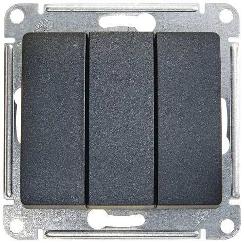 

Выключатель Schneider Electric GSL000731 трехклавишный сх.3, IP20, GSL000731