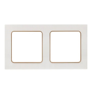 фото Рамка двойная EKF EYM-G-303-10