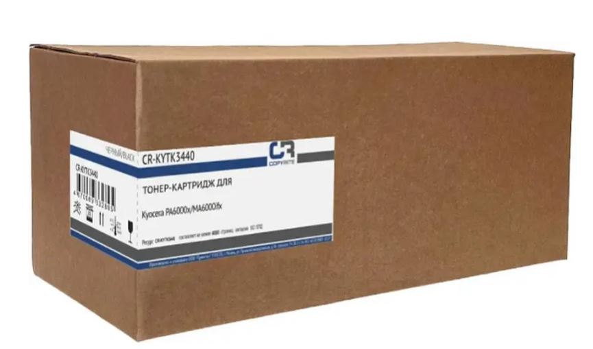

Тонер-картридж CopyRite CR-KYTK3440 для Kyocera PA6000x/MA6000ifx, TK-3440, 40000 стр, black, CR-KYTK3440
