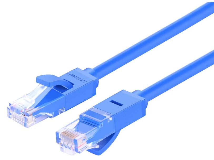 

Кабель UGREEN NW102 11202_ Cat 6 8-Core U/UTP Ethernet Cable. длина: 2м. цвет: синий, NW102