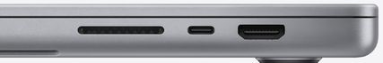 фото Ноутбук 16" Apple MacBook Pro 16 16.2 ", M, 16 Гб RAM, 512 Гб SSD, M1 Pro 16-Core GPU, Серый