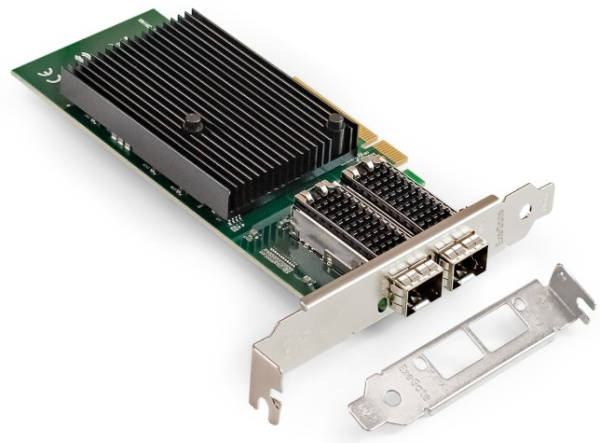 фото Сетевой адаптер  Exegate EXE-X710-2SFP+ в Омске