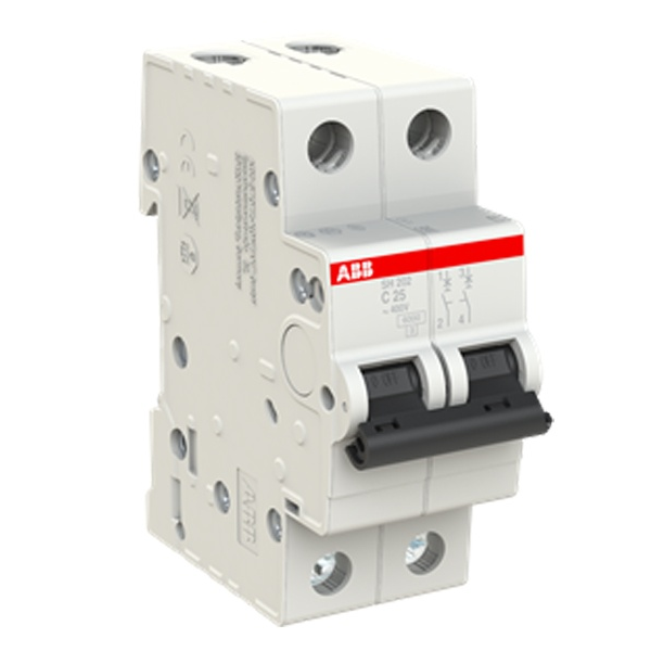 

Автоматический выключатель ABB 2CDS212001R0254 2-полюсной SH202 C16, 2CDS212001R0254