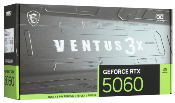 фото Видеокарта MSI GeForce RTX 5060 VENTUS 3X (RTX 5060 8G VENTUS 3X) в Самаре