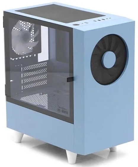 фото Корпус mATX WIZMAX EM1 Woofer Blue в Перми