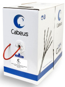 фото Кабель витая пара Cabeus UTP-4P-Cat.5e-SOLID-LSZH-RD