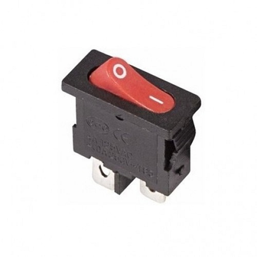 

Выключатель Rexant 36-2051 клавишный 250V 6А (2с) ON-OFF красный Mini (RWB-103, SC-766, MRS-101-5), 36-2051