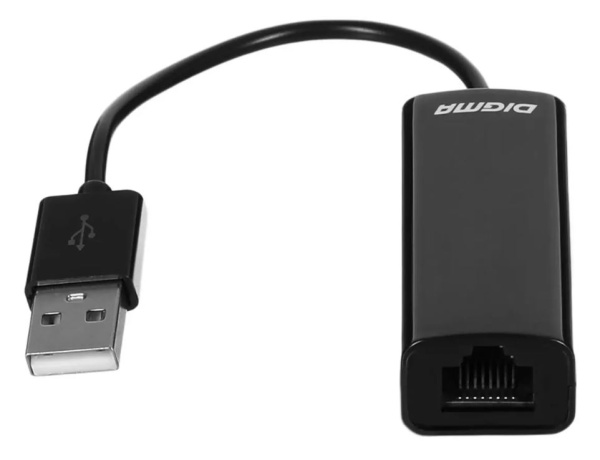 фото Сетевой адаптер  Digma D-USB2-LAN100 в Челябинске