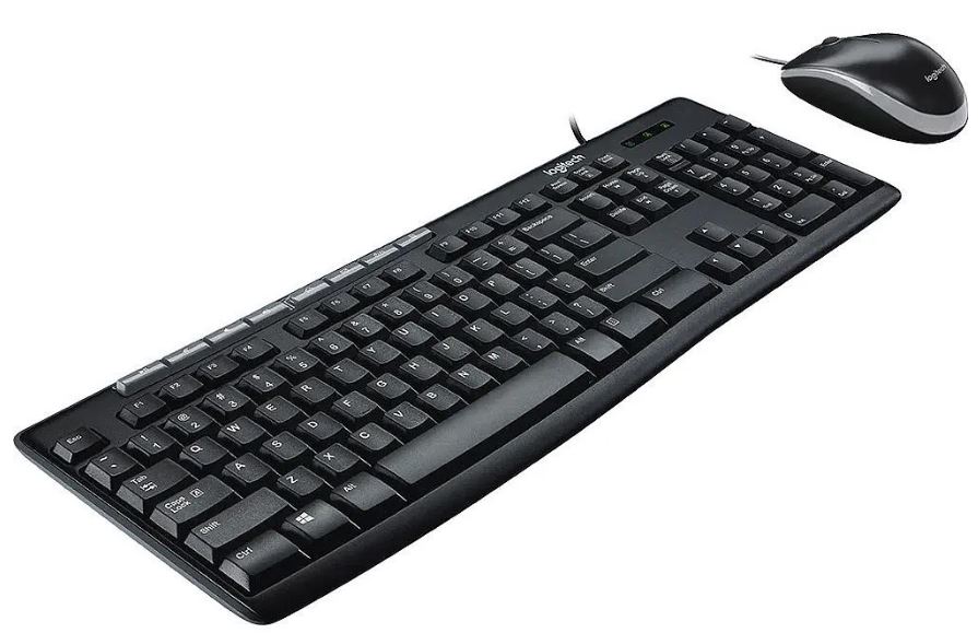 Клавиатура и мышь Logitech MK200 920-002694 (920-010963)