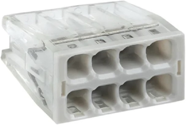 

Клемма соединительная EKF plc-smk-2273-248 СМК 2273-248 (с пастой) 8 отверстий 0,5-2,5мм2, plc-smk-2273-248