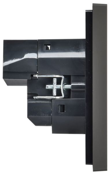 фото Розетка с заземлением с 2 USB  IEK FP-R14-16-U21-D31-K03 в Казани