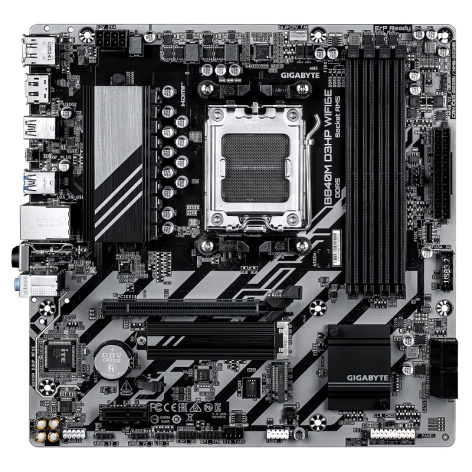 фото Материнская плата mATX GIGABYTE B840M D3HP WiFi6E в Краснодаре