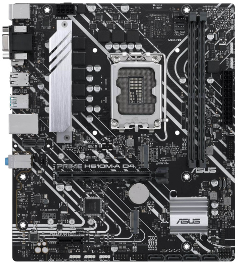 фото Материнская плата mATX ASUS PRIME H610M-A D4-CSM в Волгограде