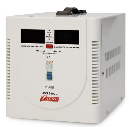 Изображение товара Стабилизатор Powerman AVS 3000D - надежная защита техники 3000 ВА