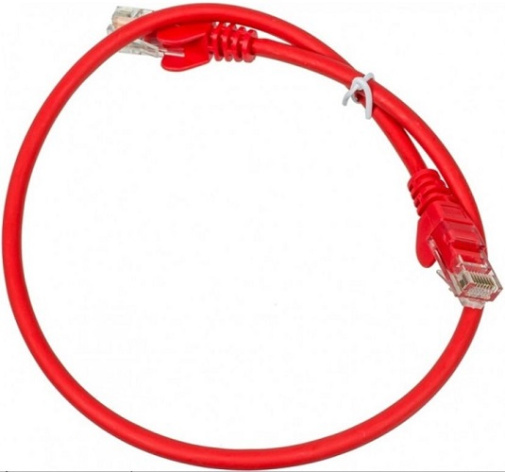 фото Кабель патч-корд U/UTP 6 кат. 0.5м Lanmaster LAN-PC45/U6-0.5-RD в Ростове-на-Дону