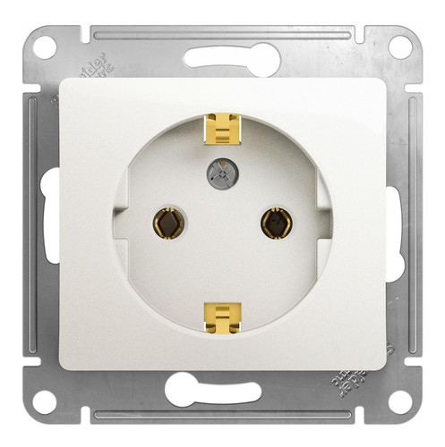 

Розетка Schneider Electric GSL000643 с/з, 16А перламутр, GSL000643